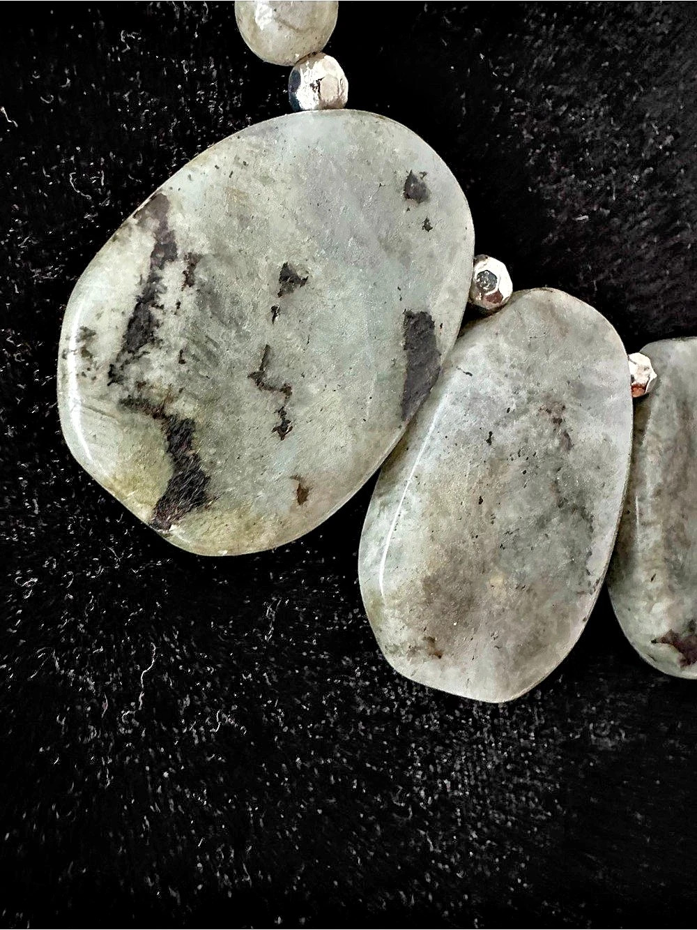 Labradorite Statement Necklace - Picture 6 of 14